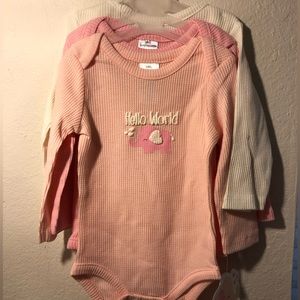 Little Beginnings Long Sleeve 3-pack 3-6 pack